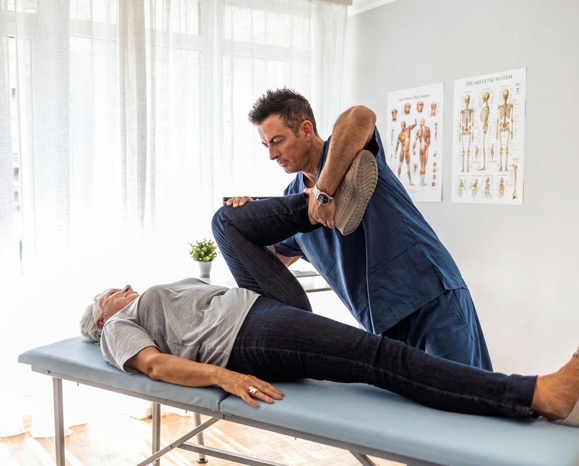 Stretching Leg